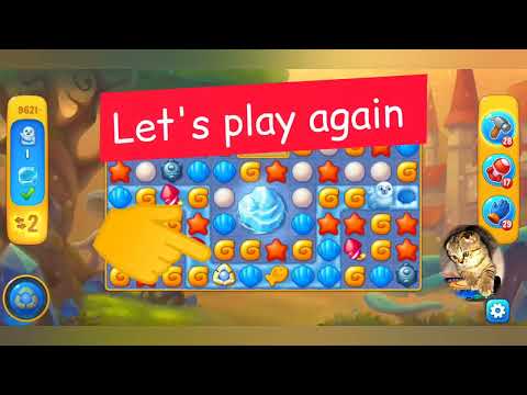 Fishdom 2022, no Boosters,  9621  level  -  прохождение без бустеров,  9621  уровень.