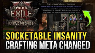 NEW Crafting Buffs in Path of Exile 2 - Patch 0.2.1 Adds INSANE Socketable