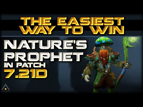 The best way to win MMR in 7.21d: Nature's Prophet
