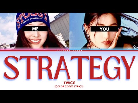 TWICE 'Strategy' [SING WITH ME | KARAOKE]