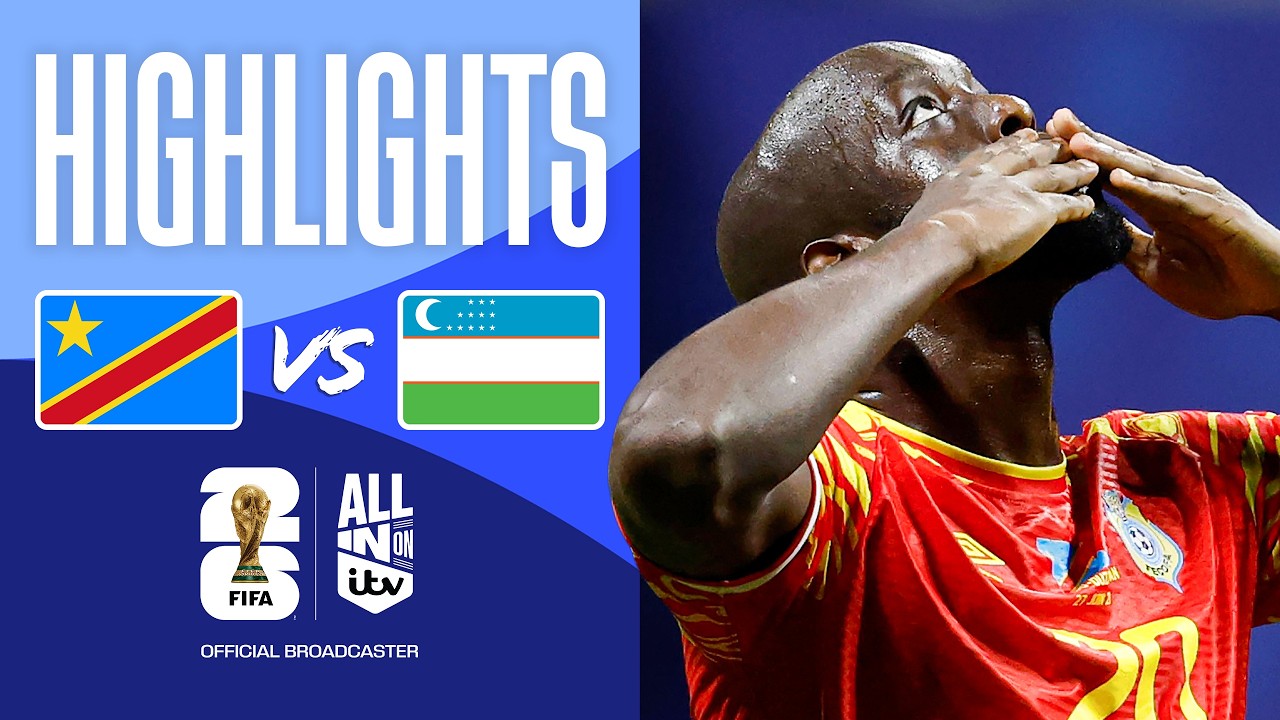 HIGHLIGHTS - DR Congo v Uzbekistan | Decisive Game in Group K | FIFA World Cup 2026 - YouTube