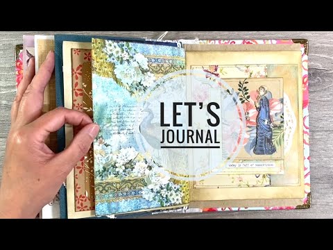 Use Your Scraps #17 - Let’s Journal - Using Napkins, Scraps, Postcards etc….