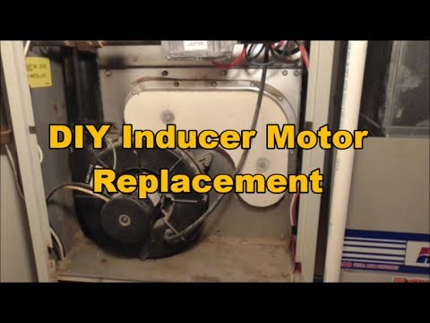 DIY Inducer Motor Replacement A170 Fasco on Heil Furnace
