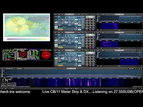 Live CB Radio Videogates Skip & DX 0610 - WE GOT THE DX!
