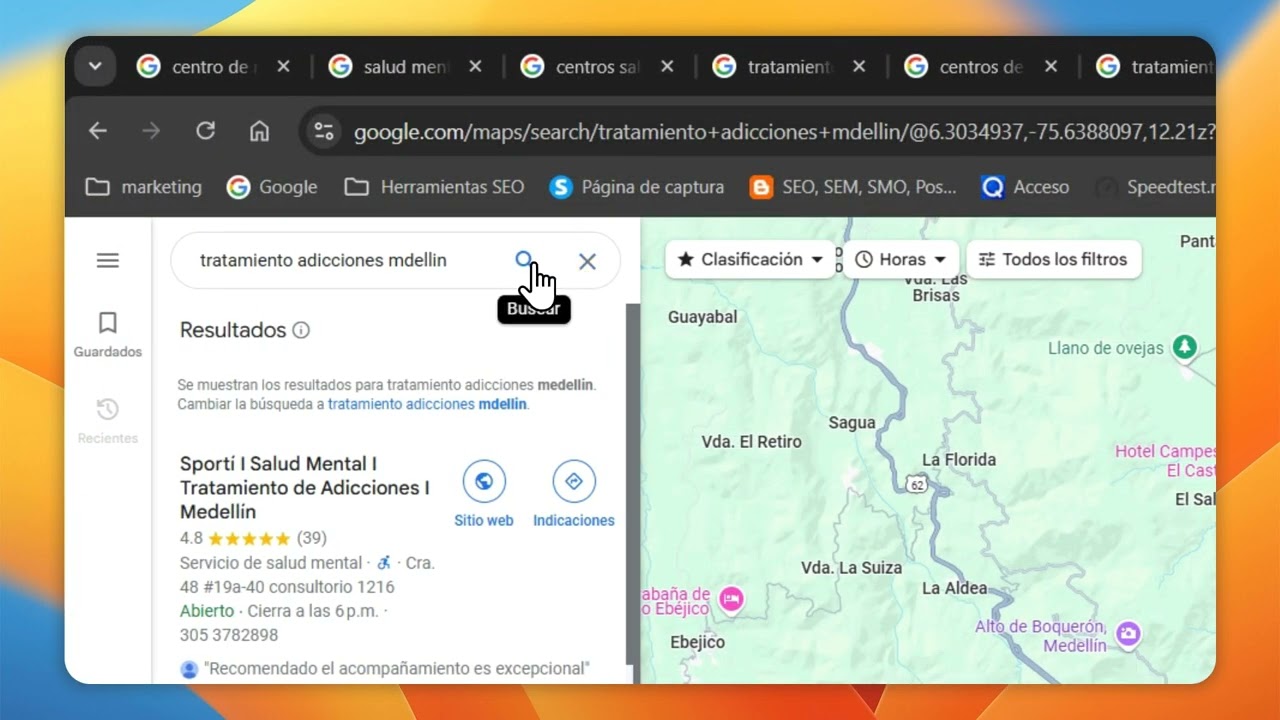 Testimonio de cliente LocalRank - Agencia Digital posicionada en Local Pack 3 de Google Medellín