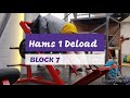 DVTV: Block 7 Hams 1 Deload