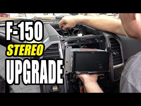 6.83in Car Radio for Ford F-150 19971998 1999 2000 2001 2002 2003 2004 with Wireless Android Auto/CarPlay, Car Stereo Touch Screen Bluetooth WiFi FM GPS Head Unit AHD Backup Camera/Mic/USB/2+64G video review thumbnail