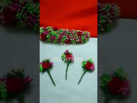 artificial flower accessories/ artificial hair accessories/Shiju's flowers/ hair accessories