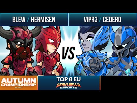 Blew & Hermisen vs Vipr3 & Cedero - Top 8 - Autumn Championships 2020 - 2v2 EU