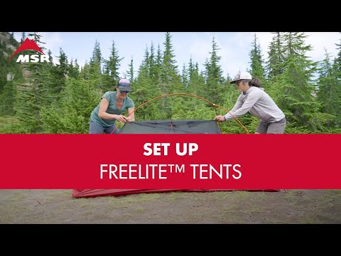 MSR Freelite™ Tent Setup
