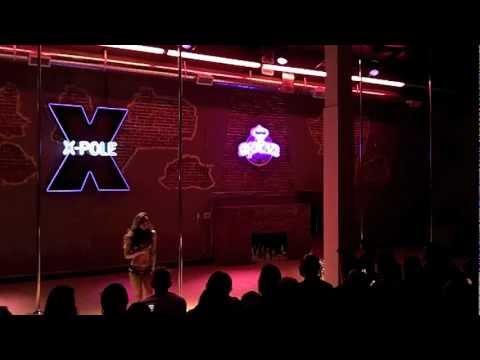 Jenyne Butterfly - Pole Show LA 2012 - Song "Lights" By: Ellie Goulding
