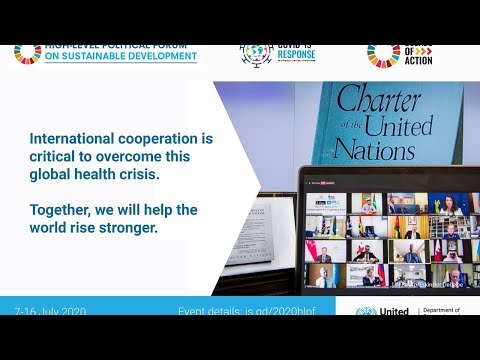 Opening of the 2020 High-level Political Forum on Sustainable Development (HLPF 2020)