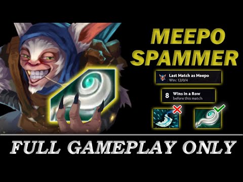 EUL SCEPTER Meepo Spammer is on Win Streak - Full Gameplay Meepo #222