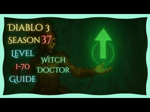 Witch Doctor Leveling 1-70 (Season 37 Practice)