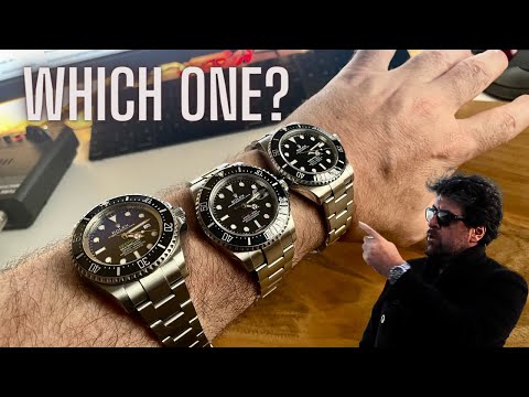Sea dweller vs Deepsea vs Submariner.
