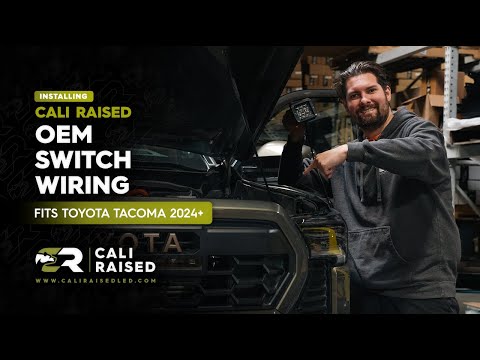 How To Wire Aux Switches 2024 Toyota Tacoma / Cali Raised LED