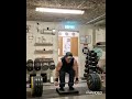 Deficit deadlift 210kg 1 reps for 10 sets easy without a belt