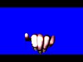 Username 666 Hand 2 Blue Screen