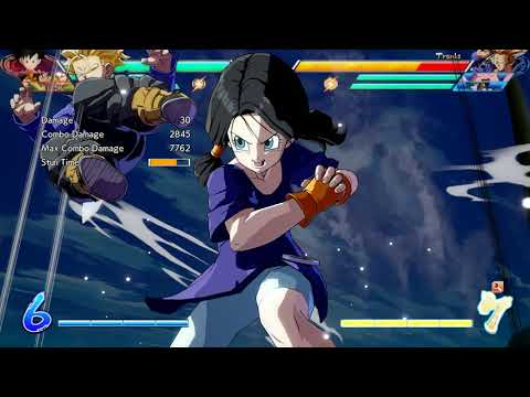 DBFZ - Videl, Yamcha, and Android 16