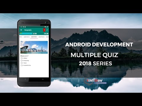 Android Studio Tutorial Multichoices Quiz App part 4 Show Result and Finish Game