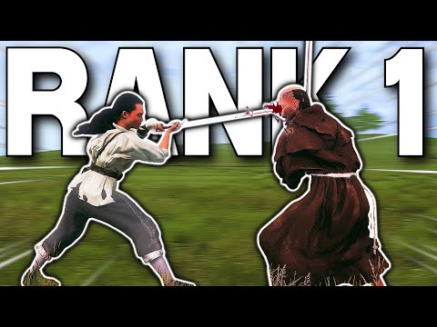 I Tried Reaching RANK 1 in the Most REALISTIC SWORD FIGHTING Game... AGAIN