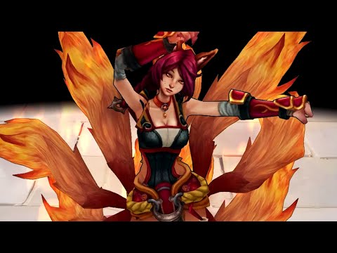 Foxfire Ahri Skin - Detailed Spotlight
