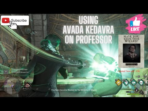 What happens if you use AVADA KEDAVRA on Professors