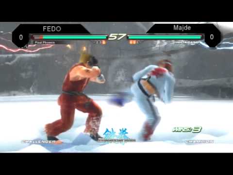 TekkenArabia T4 -  FEDO ( Paul )  vs.  Majde ( Hwoarang ) - Round 16  L1
