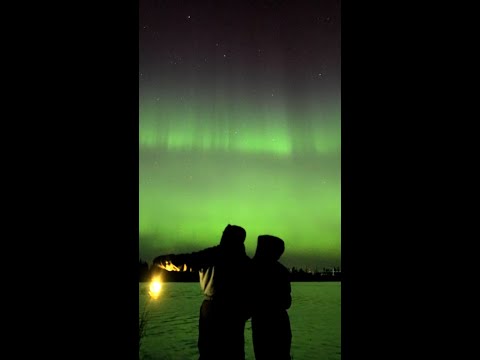 Photographer captures aurora over Finnish Lapland