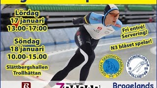 preview picture of video 'Ungdoms SM på Skridsko 2015 i Trollhättan dag 2'