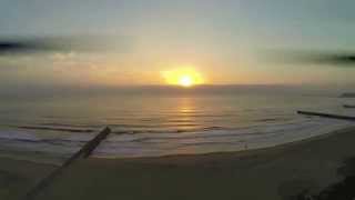 preview picture of video 'Durban Sunrise Via Quadcopter DJI F450'