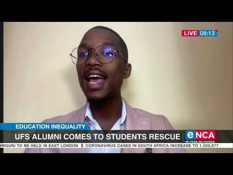 UFS alumni comes to students rescue