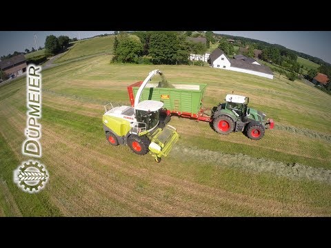 HD | Grashäckseln mit Claas Jaguar 960 und Fendt 930 & 826 S4