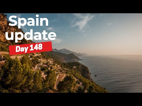 Spain update day 148  -  More and more countries add Spain to blacklist