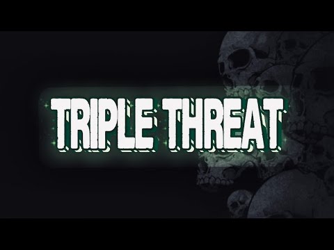 4kSlime - Triple Threat ft. Crashout Ziel, Nesty Kren, Nyz Flock (Official Lyrics Video)