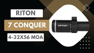 Video: Riton Optics 7 Conquer G2 4-32x56 SF FFP Belyst MOR Kikarsikte