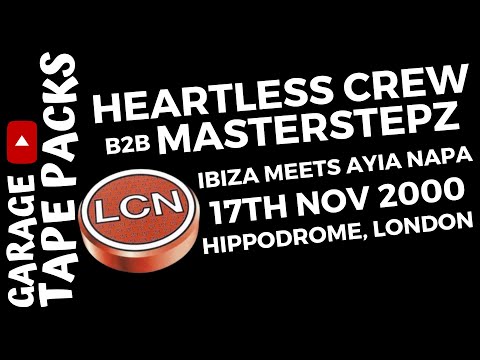 Heartless Crew b2b Masterstepz | La Cosa Nostra | Ibiza Meets Ayia Napa | 17th November 2000