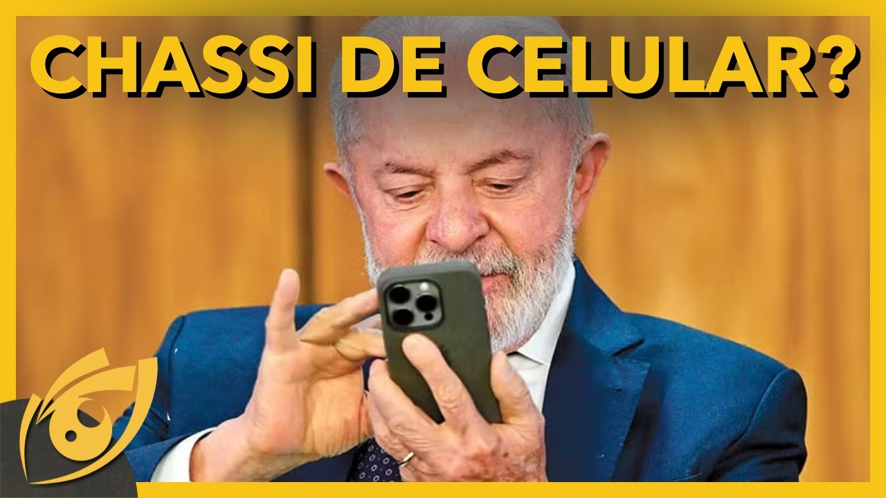 CHASSI de CELULAR - LULA querendo mandar até no SEU TELEFONE