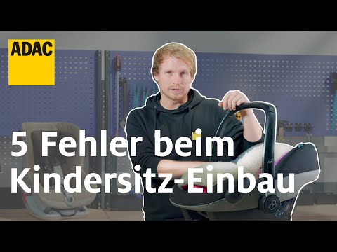 Kindersitz im Auto befestigen: Vermeidet diese 5 gefährlichen Fehler | Einfach. Selber. Machen.|ADAC