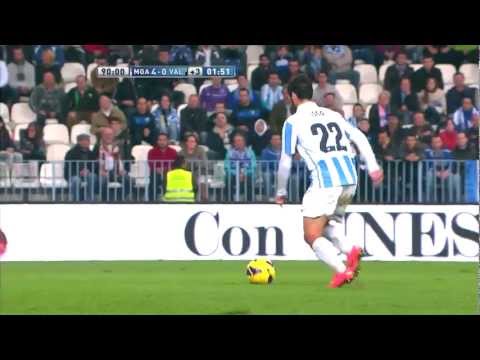 La Liga | Gol de Isco (4-0) en el Málaga CF - Valencia CF | 24-11-2012 | J13