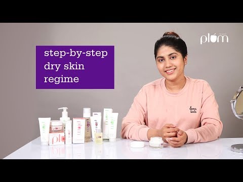 Part of a video titled How to care for Dry skin with Plum | Skincare 101 | Plum Goodness