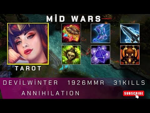 HoN | Mid Wars | Tarot | Devilwinter | 1926 MMR