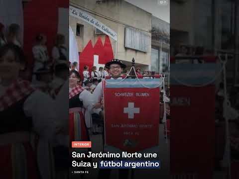 San Jerónimo Norte une Suiza y fútbol argentino