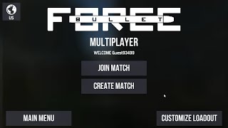First Time Playing Bullet Force Multiplayer Urban Conquest Gameplay Video