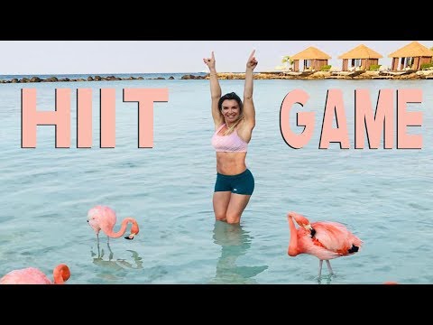 HIIT GAME - FAT-BURNING FITNESS EXERCISES - JESSICA MELLET
