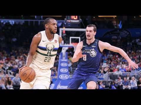 Khris Middleton Scores 21 Points vs Magic | 2.10.18
