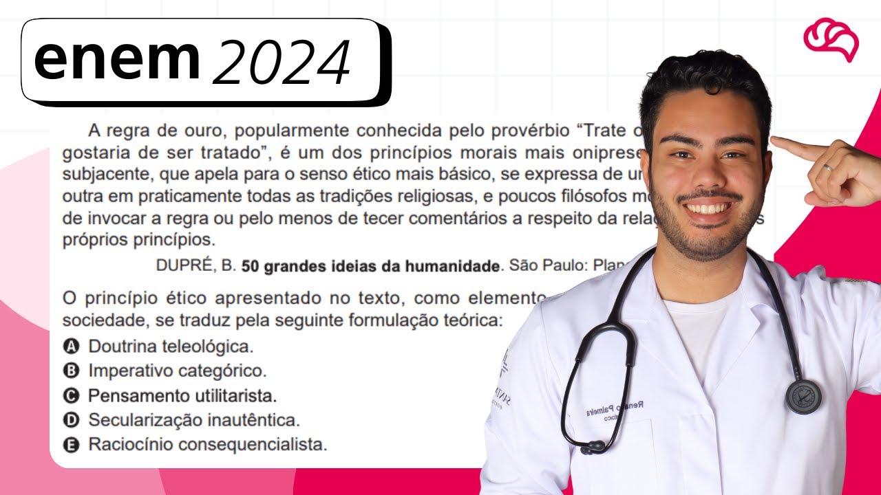 Resolução em Vídeo — Questão 78 ENEM 2024