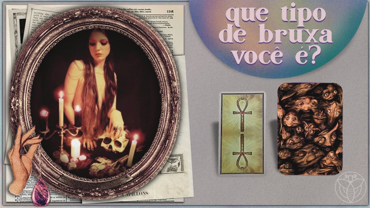 🧹 que tipo de bruxa você é? 🌞 Abe Tarot