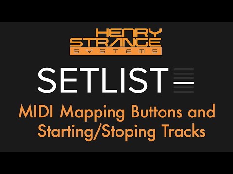 SetList by Henry Strange Systems: Midi Mapping