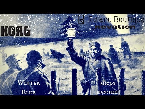 Winter Blue - Roland Boutique's: SH-01A/JP-08/JU-06/JX-03/D-05/TR-09/TB-03+